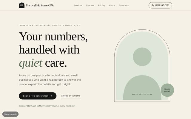 Accountants and CPAs template 4