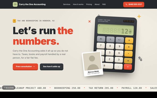 Accountants and CPAs template 7