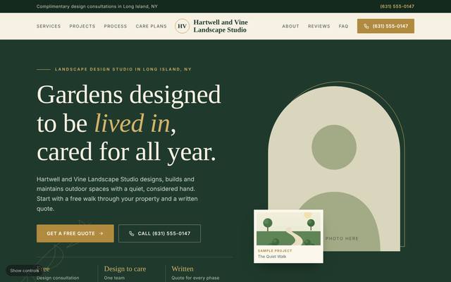 Cleaning and landscaping template 4