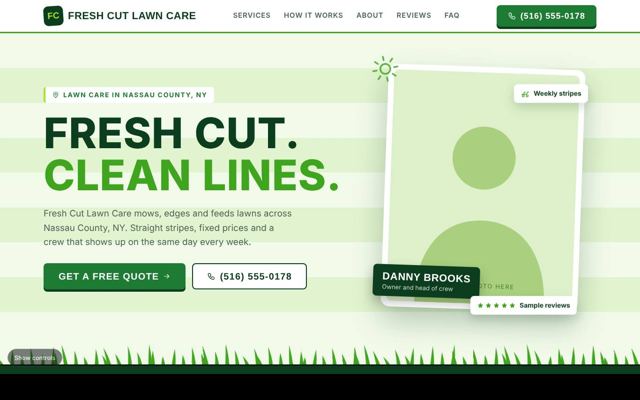 Cleaning and landscaping template 7