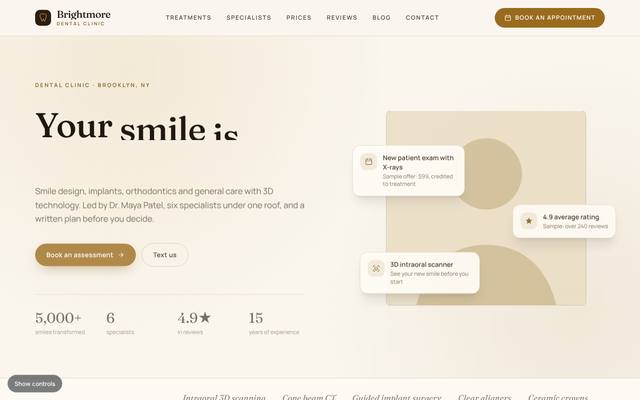 Dentists template 2
