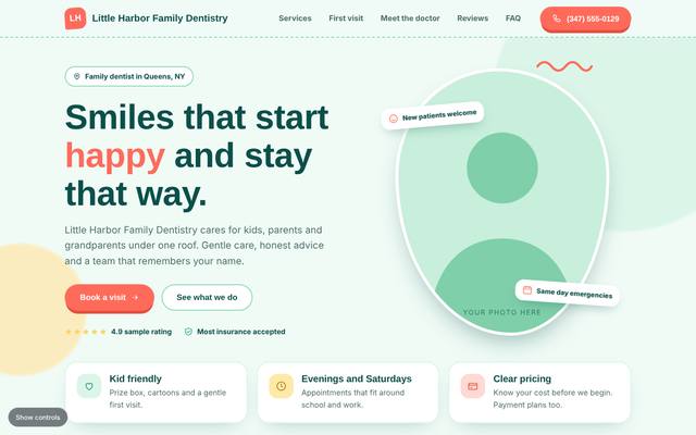 Dentists template 3