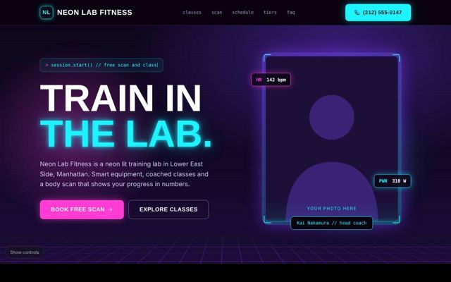 Gyms and fitness studios template 10