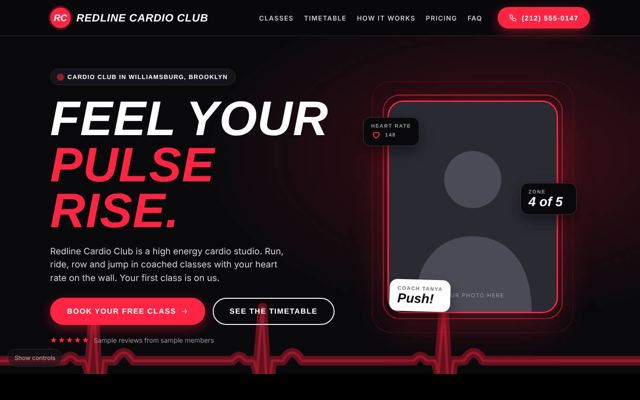Gyms and fitness studios template 7