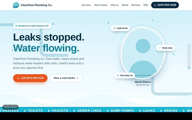 Plumbing, HVAC and electrical template 7