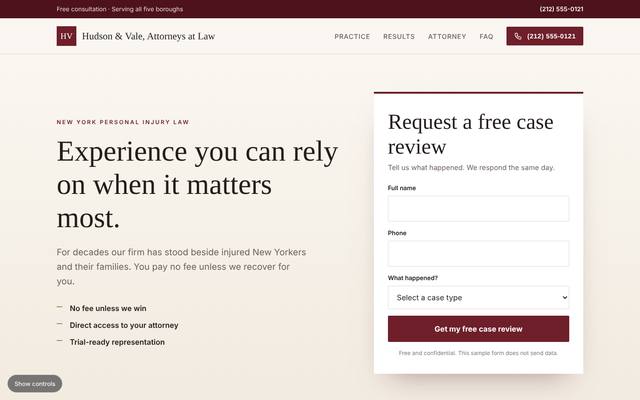Lawyers template 6