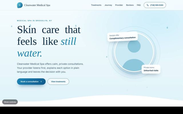 Med spas, chiropractors and PT template 6