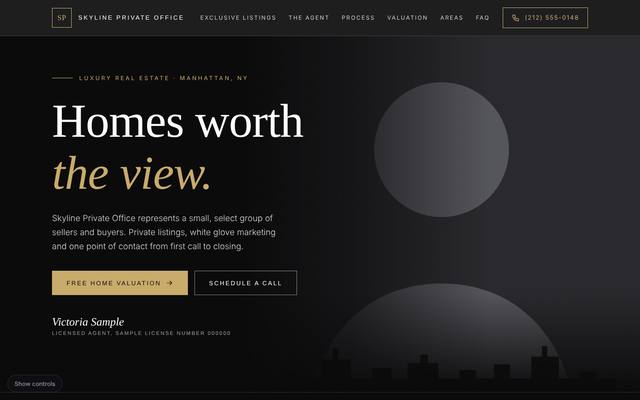 Real estate agents template 1