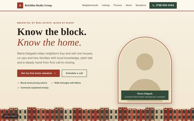 Real estate agents template 4