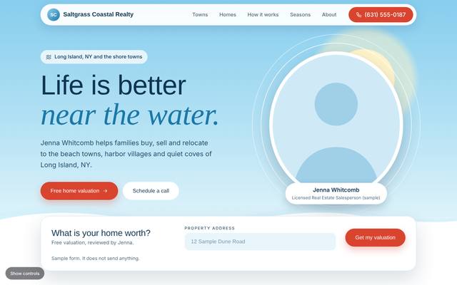Real estate agents template 5