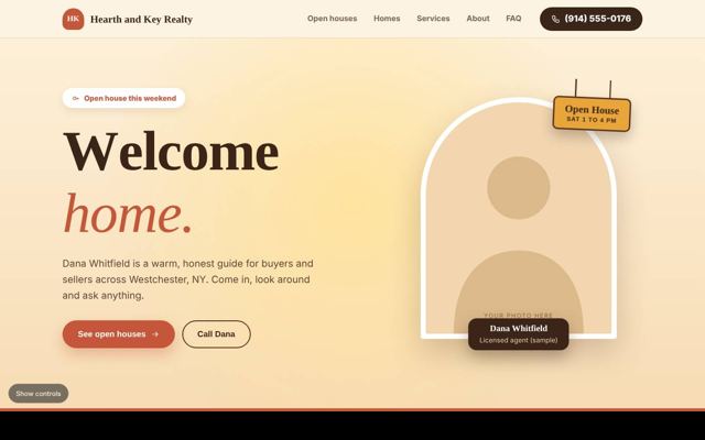 Real estate agents template 7
