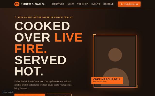 Restaurants and cafes template 5